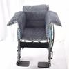 Wheelchair Cushion Adjustable Soft Warm Slip Resistant Wheelchair Backrest Cushion for Elderly Patient Posture Corrector