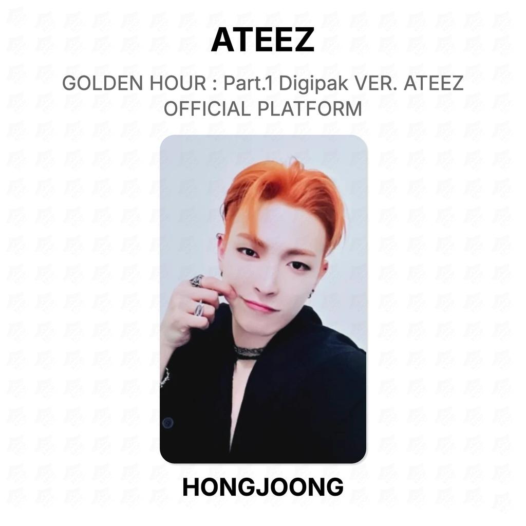 ATEEZ ЗОЛОТОЙ ЧАС : Часть 1 Digipak ВЕР. Официальная платформа ATEEZ Официальная фотокарточка