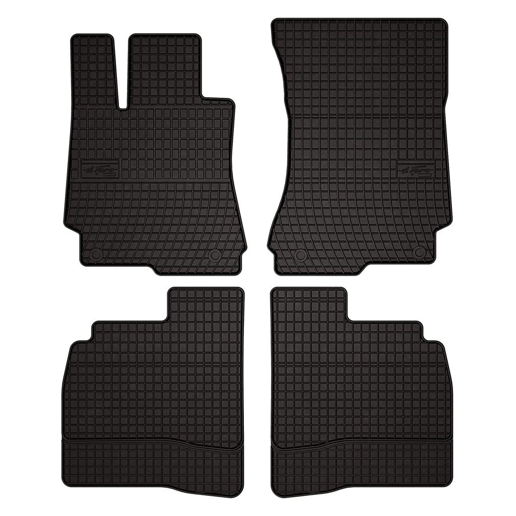 Rubber Car Mats For Mercedes W221 S-Class Sedan (2005-2013), Custom Fit