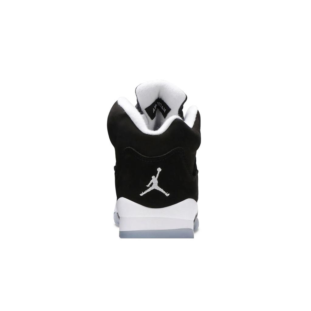 Air Jordan 5 Retro Grade School 'Oreo' 2021 (Unisex) Black / White / Cool Grey Kids' Basketball Shoes 440888 011