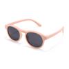 Round Frame Kid's Sunglasses Safety Goggles with Adjustable Strap Sunglasses Flexible Silicone Unbreakable Children Eyewear