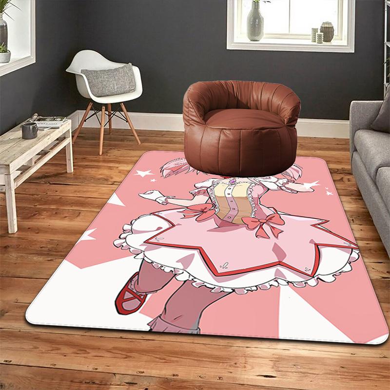 Kaname Madoka Rug Floor Mat for Living Room or Bedroom Soft and Comfortable Carpet a Gift for Birthday and Holiday.NFF0928464
