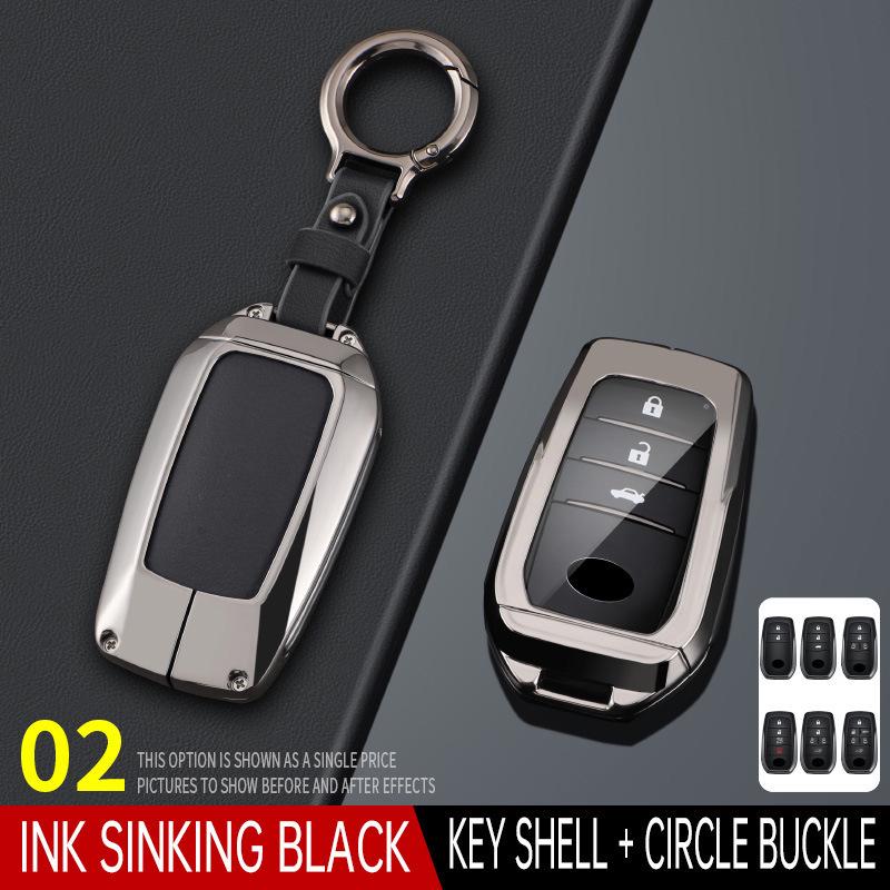 Toyota Key Cover for Camry, Corolla, Levin, Avalon, RAV4, Wildlander, Cupra, and Prado