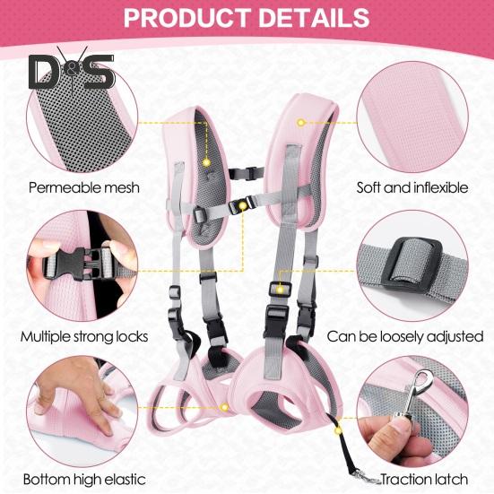 Ремень для подъема собаки, аварийный рюкзак, поддержка задней ноги питомца, подъемник для всего тела, переноска для домашних животных, регулируемый слинг для собак для больших собак