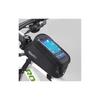 Cycling Handlebar Bag With Touch Screen Compatibility For Mountain Biking