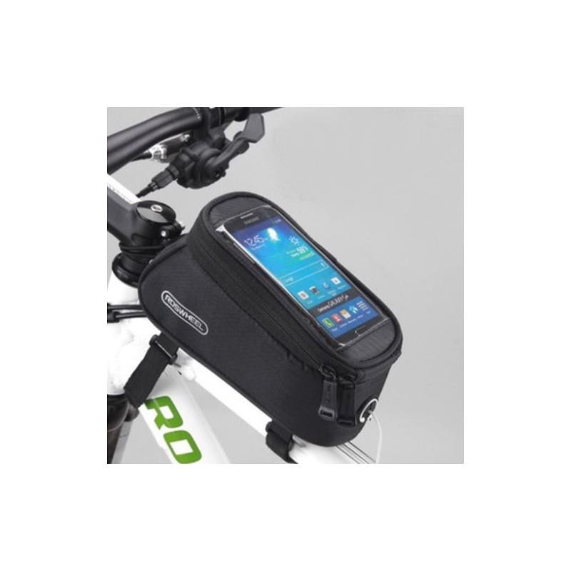 Cycling Handlebar Bag With Touch Screen Compatibility For Mountain Biking