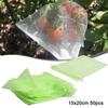 50pcs Garden Plant Protect Mesh Bag Mesh Against Pest Bird Fruit Protect Drawstring Net Bag For Fruits Tomatoes Flower Plant Bag