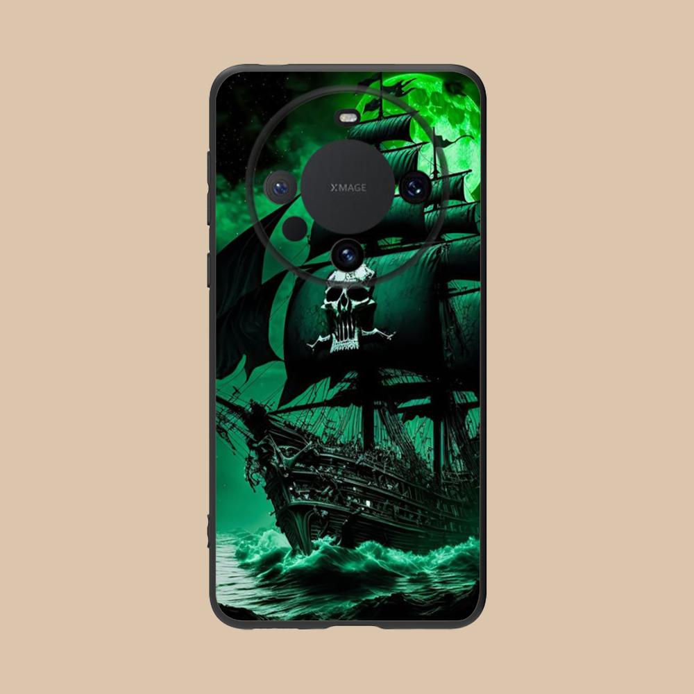 Пиратский Корсар Чехол для Мобильного Телефона для Huawei Mate 60 50 40 30 20 10 Pro Plus Lite E 5G Цветная Печать Чехол Роскошный Смартфон
