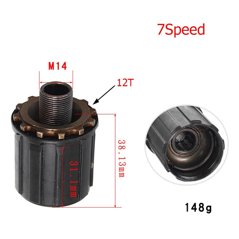 Freehub (барабан) на 7/8/9/10 скоростей для втулок RM30 RM40 RM60 Запчасть для велосипедной втулки Стальной материал Подходит для нескольких скоростей