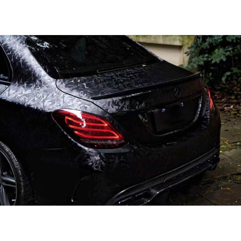 Виниловая пленка для автомобильной пленки Ghost Black Stealth, рулон с воздушным выпуском, наклейка «сделай сам»