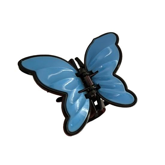 Hair Claw Stable Gripping Thick Spring Anti-Slip Tooth Comb Hair Clip Butterflies Shape