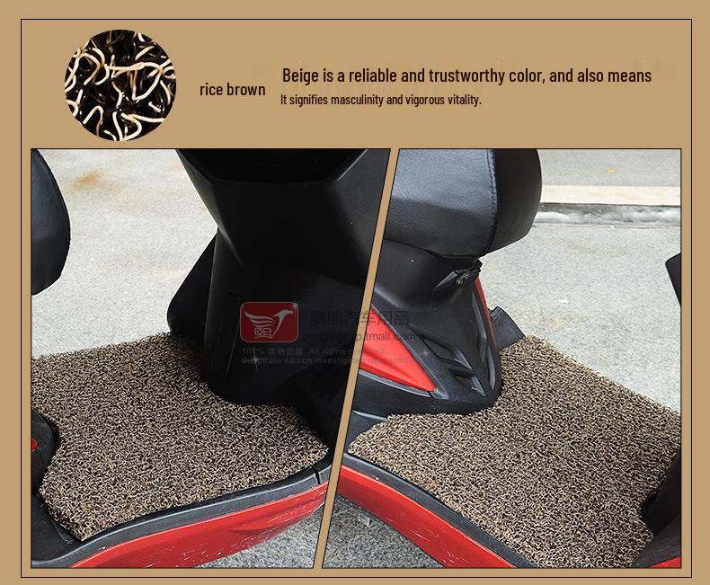 Новый водонепроницаемый коврик для ног скутера Jiaying/Feimeng WH125T-3AB с шелковым кольцом