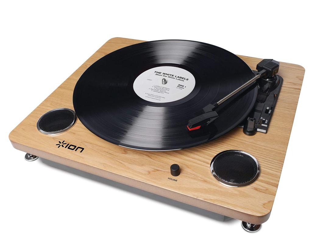 ION Audio Record USB Headphone Record Sound On PC Via USB Wood ION Archive LP Player, Terminal, Built-in Speaker, Connection, Grain,
