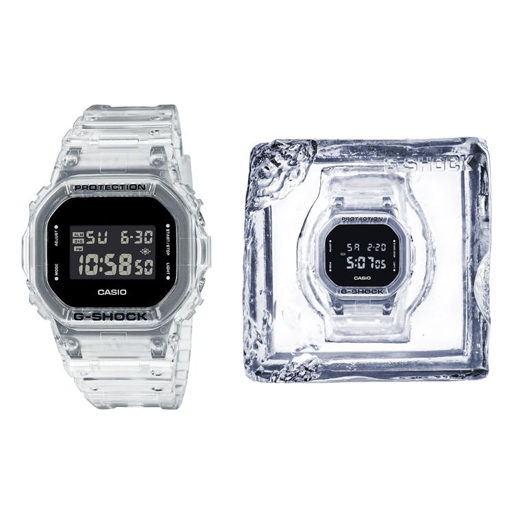 Casio Мужские часы G-SQUAD Series Черные DW-5600SKE-7PR DW-5600SKE-7PR