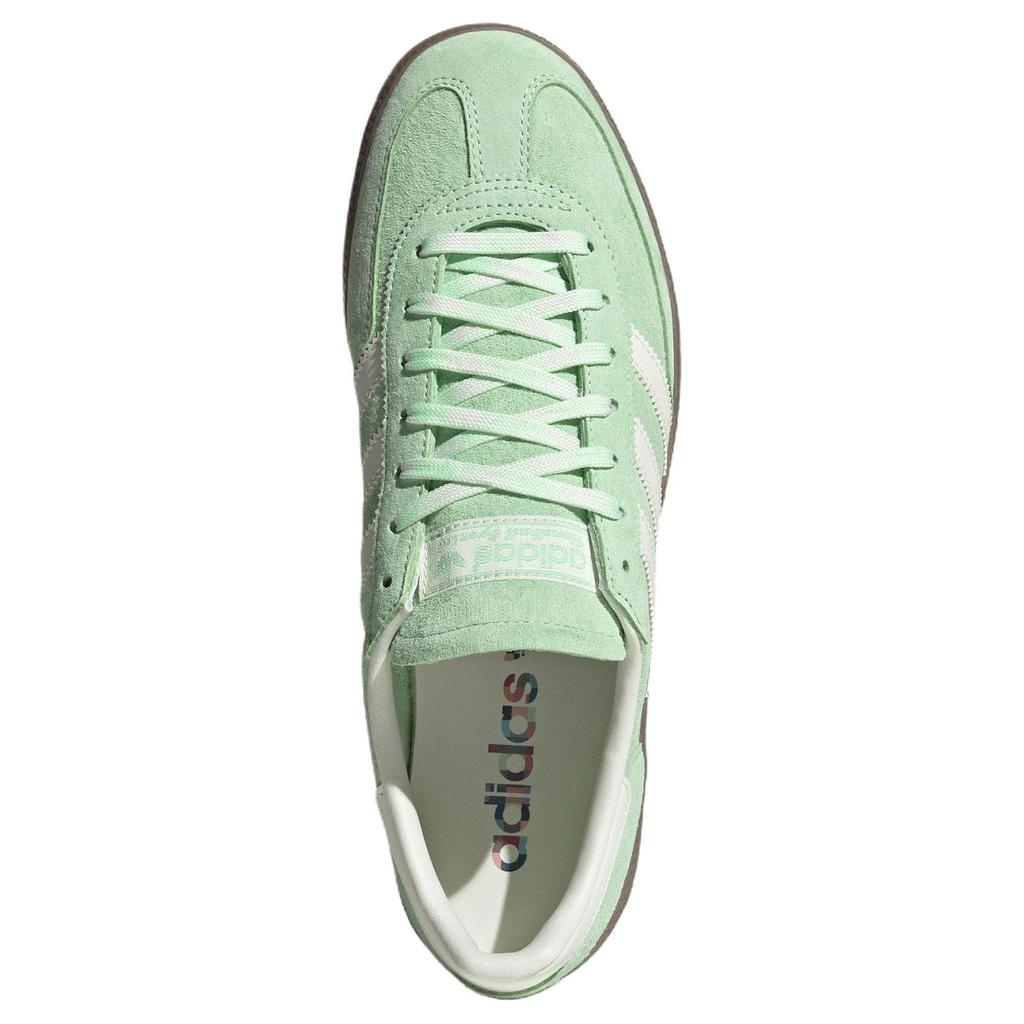 adidas Оригинальные гандбольные кроссовки Spezial Classic Универсальные Прочные Низкие кроссовки Унисекс Зеленый Белый KI5932