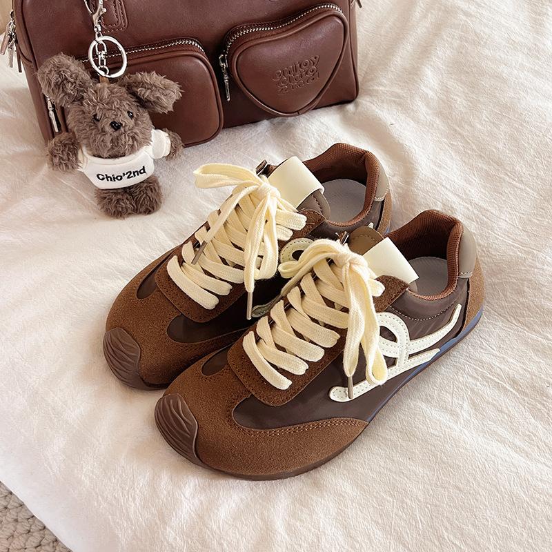 Dexun обувь женская весна 2025 новая толстоподошвенная увеличивающая рост повседневная спортивная обувь легкие кроссовки Форреста Гампа туфли лодочки кроссовки для бега