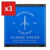 Струны для классической гитары Augustine BLUE SET Высокое натяжение