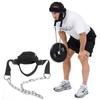 Head and Neck Trainer Adjustable Neck Trainer Headband Weightlifting Strap Head Training Strap Fitness