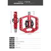 Ultralight Non-Slip Double-sided Lock Mountain Bike Pedals Aluminum Alloy Sealed 3 Bearing Flat Platform SPD MTB Bicycle Pedal