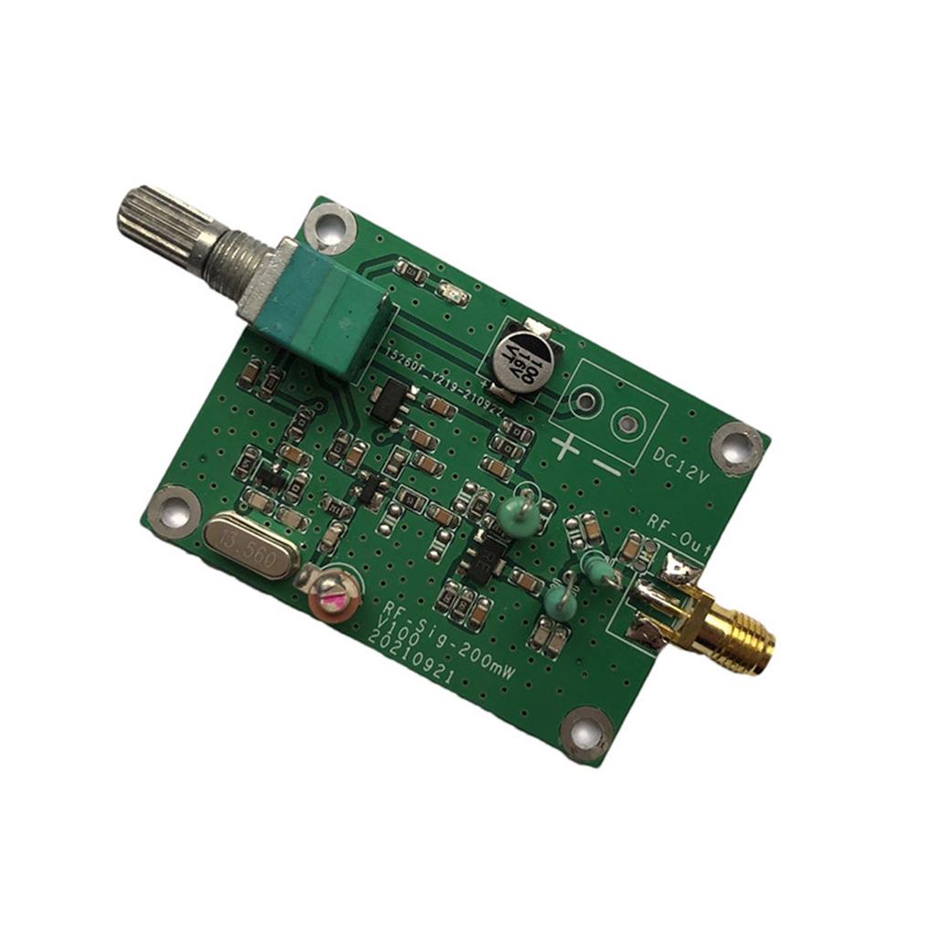 Регулируемая плата источника сигнала генератора сигналов 13,56 МГц с 7?Переменная выходная мощность 23 дБм для макетных плат