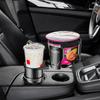 Многофункциональный автомобильный держатель для стаканов 2 в 1, адаптер для расширения объема напитков, подставка-лоток, вращающаяся на 360 градусов, органайзер, нескользящая
