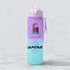 Kpop Охотники на демонов Команда Креативная Градиентная Бутылка для воды Унисекс Спортивный стиль Многоразовая Емкость разработана для Активного отдыха Велосипеда Путешествий Фитнеса
