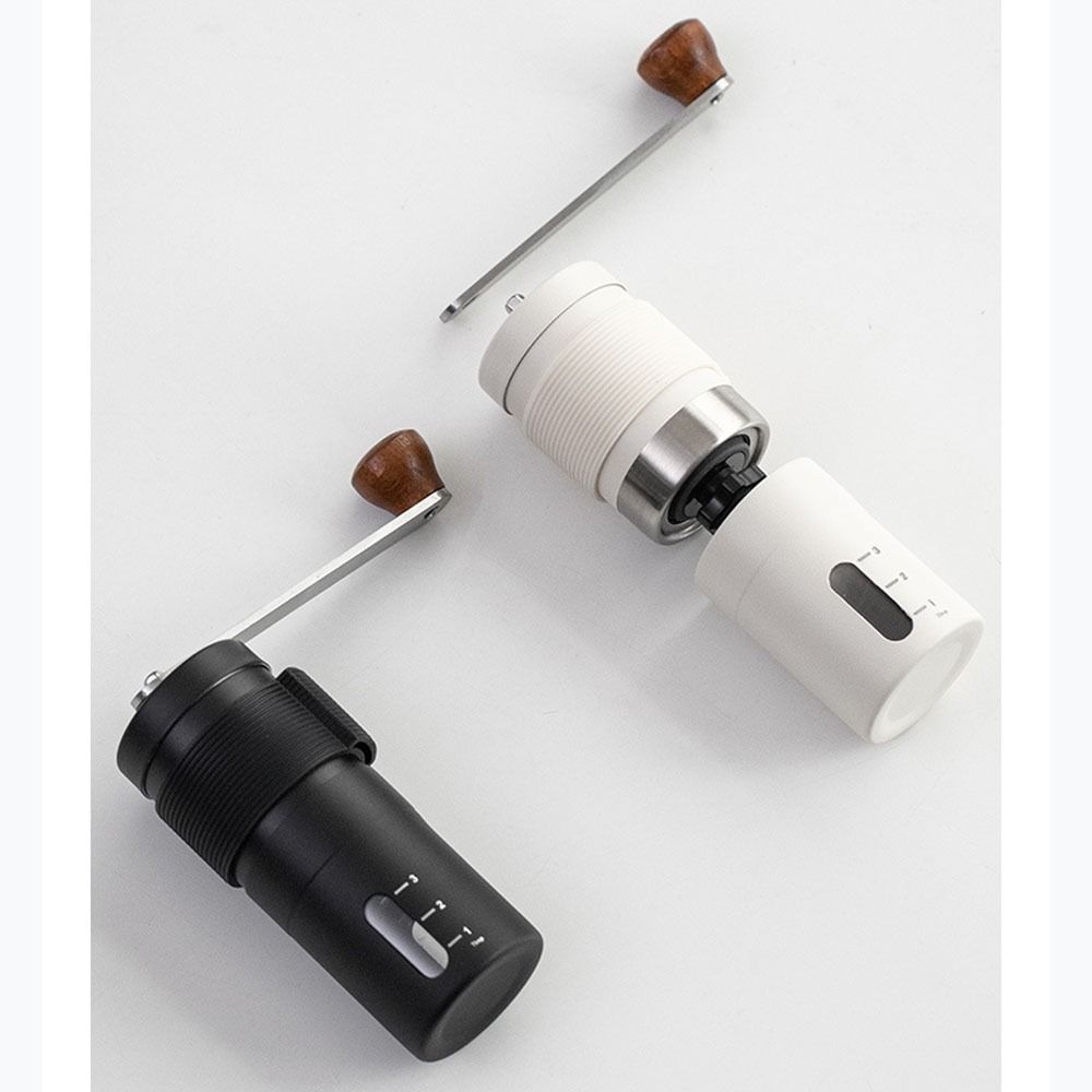 304 Stainless Steel Manual Coffee Grinder Portable Coffee Bean Grinder Coffee Making Tool Home Use