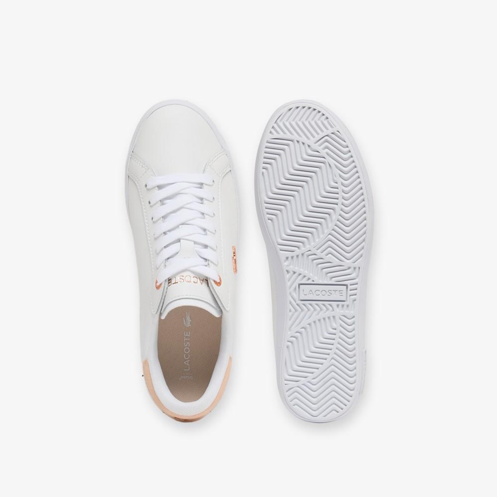 Lacoste Женские кожаные кроссовки Powercourt RZ0193W56G1Y9