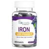 Iron Supplement with Vitamin C, Grape Flavor, 60 Gummies