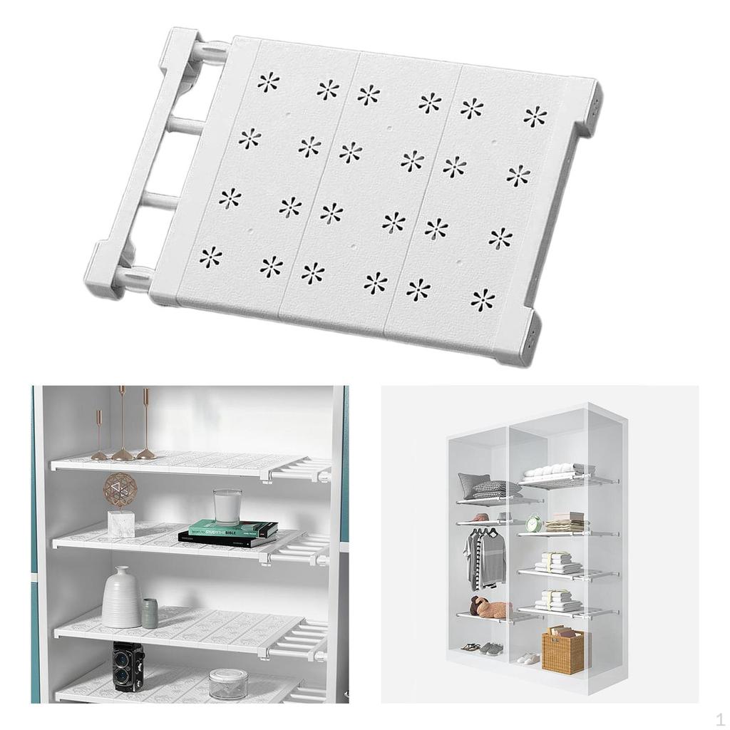 Регулируемая полка для хранения органайзера, 1 шт., выдвижная