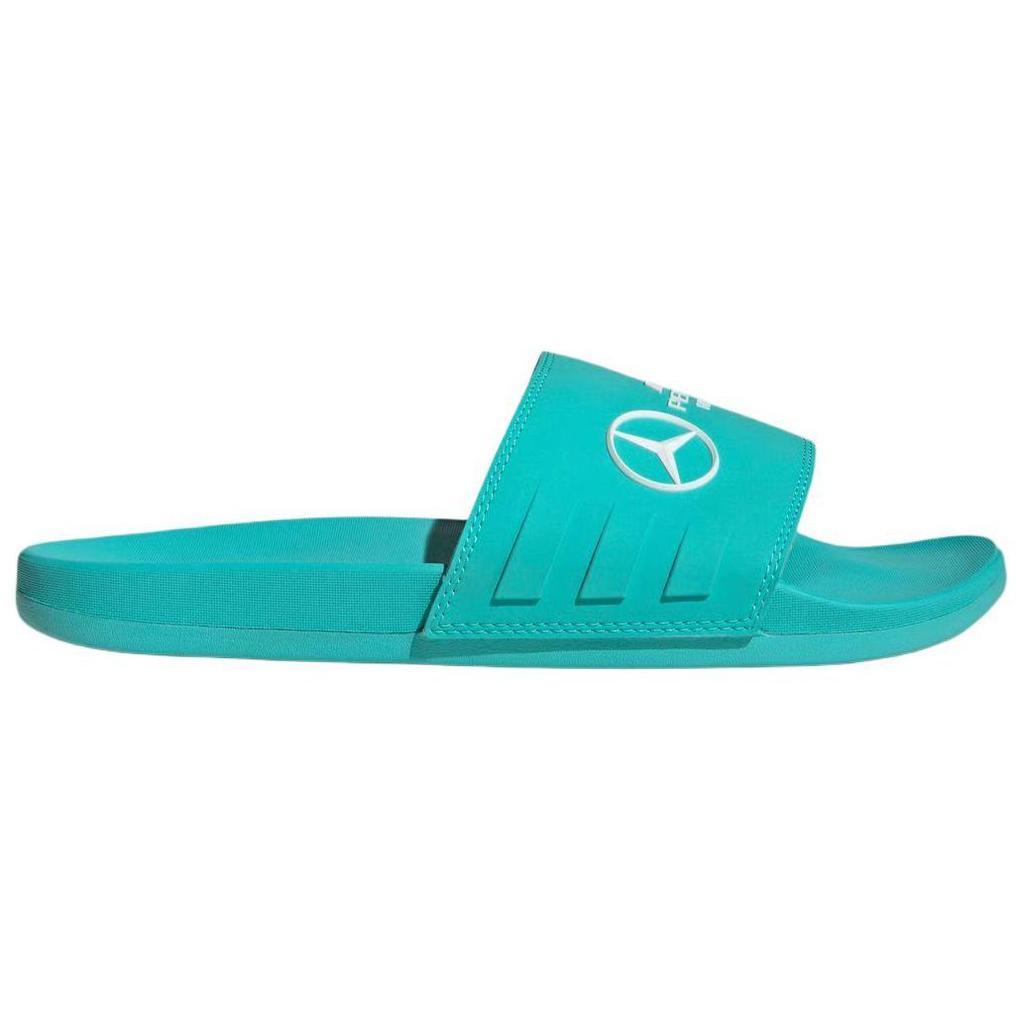 Adilette Mercedes-AMG Petronas Formula One Team x Adilette Adidas Comfort Шлепанцы 'Semi Mint Rush' JR1071