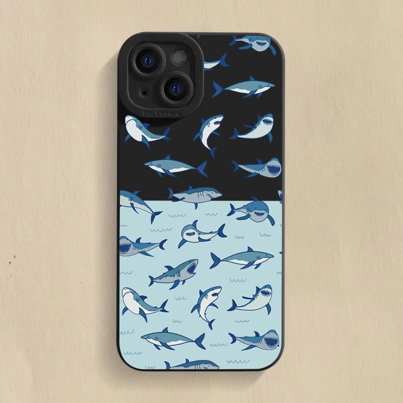 Силиконовый чехол для телефона с изображением плавающего кита для Samsung Galaxy A14 A34 A54 A33 A53 A05 S23 Ultra S22 Plus S21 FE, противоударный, мягкий чехол