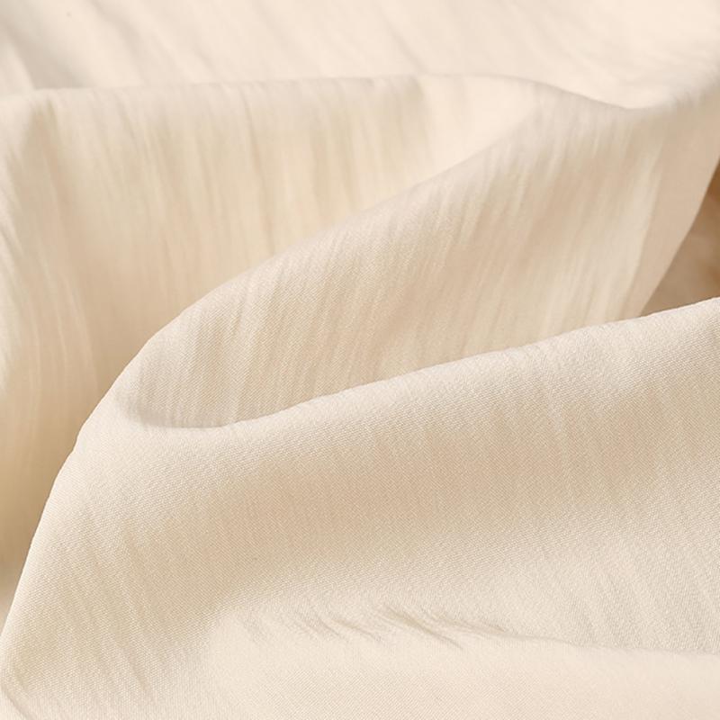 2025 Новая летняя юбка с высокой талией, женская юбка-зонтик А-силуэта, длинная плиссированная юбка, абрикосовая юбка Yamamoto