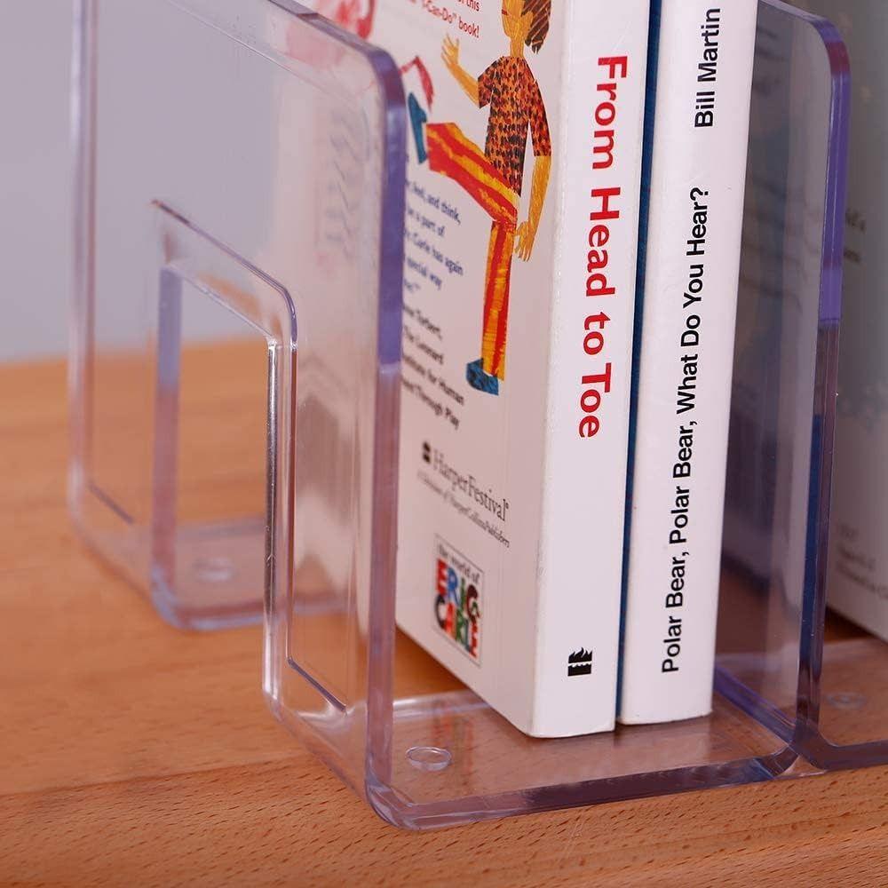 Acrylic Material Desktop Bookstand Morandi Purse/Handbag Organizer Desk File Sorter Student