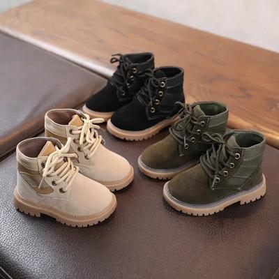 Botas осень весна повседневные кроссовки ботинки детские короткие ботинки для мальчиков детские ботинки с боковой молнией однотонные ботинки для малышей пустынные туфли