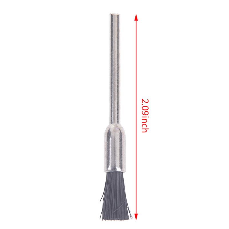 1Pcs Nail Drill Bit Cleaning Brush Electric Manicure Drills Copper Wire Cleaner