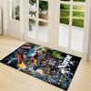 Custom Name Monster Truck Adventure Night Carpet Rug Customizable Soft Washable Anti-Slip Home Living Room Sofa Mats Personalized Rug. 0909402