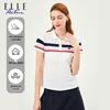 Поло в полоску ELLE ACTIVE
