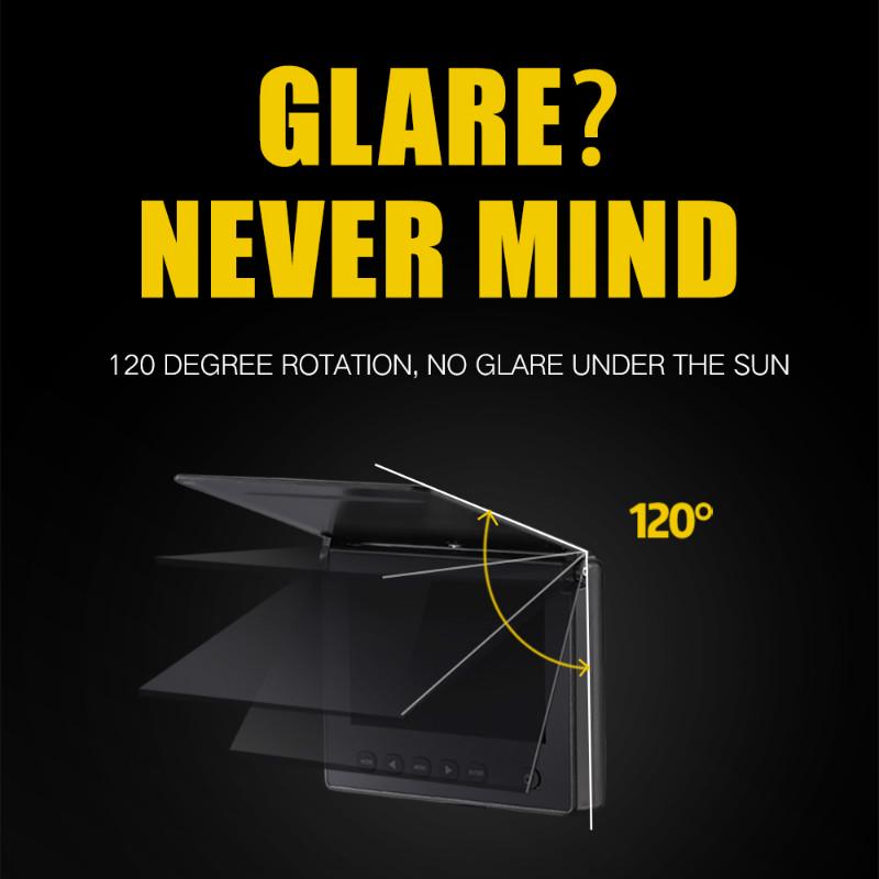 Водонепроницаемая камера для рыбалки с функцией ночного виденья с углом обзора в 120 градусов