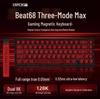 Игровая механическая клавиатура Xinmeng Beat68 с магнитными переключателями, дизайн с индивидуальной гравировкой на боковой поверхности, одинаковая высота клавиш