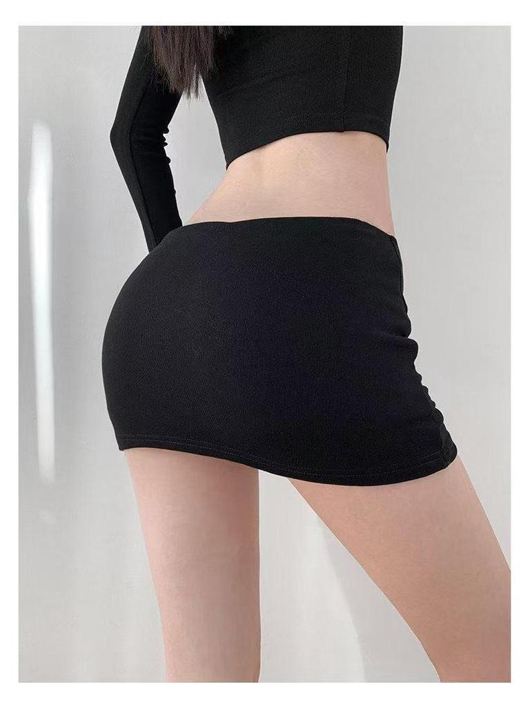 Эластичная Мини-Юбка Bodycon с Высокой Талией - Сексуальная, Стройнящая, Фасон-Футляр для Весны/Лета