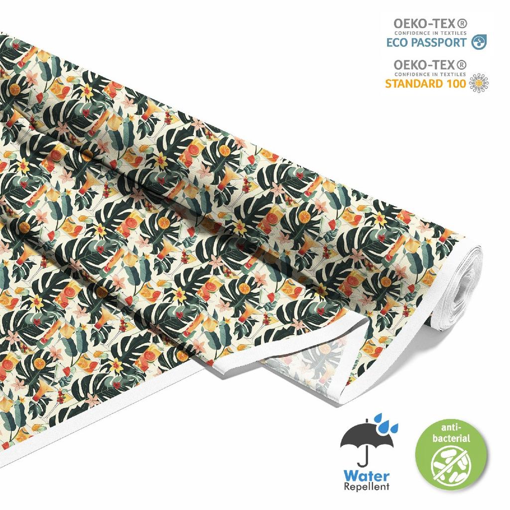 Outdoor Dekostoffe Oxford - Motiv Cocktail | Dx8432