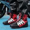 New Retro High-top Motorcycle Shoes Men's Anti-drop Motorcycle Shoes Cycling Shoes Four-season Off-road Boots