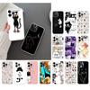 Phone Case For Iphone 14 Pro Max 13 12 11 Pro Max Xs Xr X 12mini 7 8 Plus Se Cartoon Black Cat Cats Case Funda