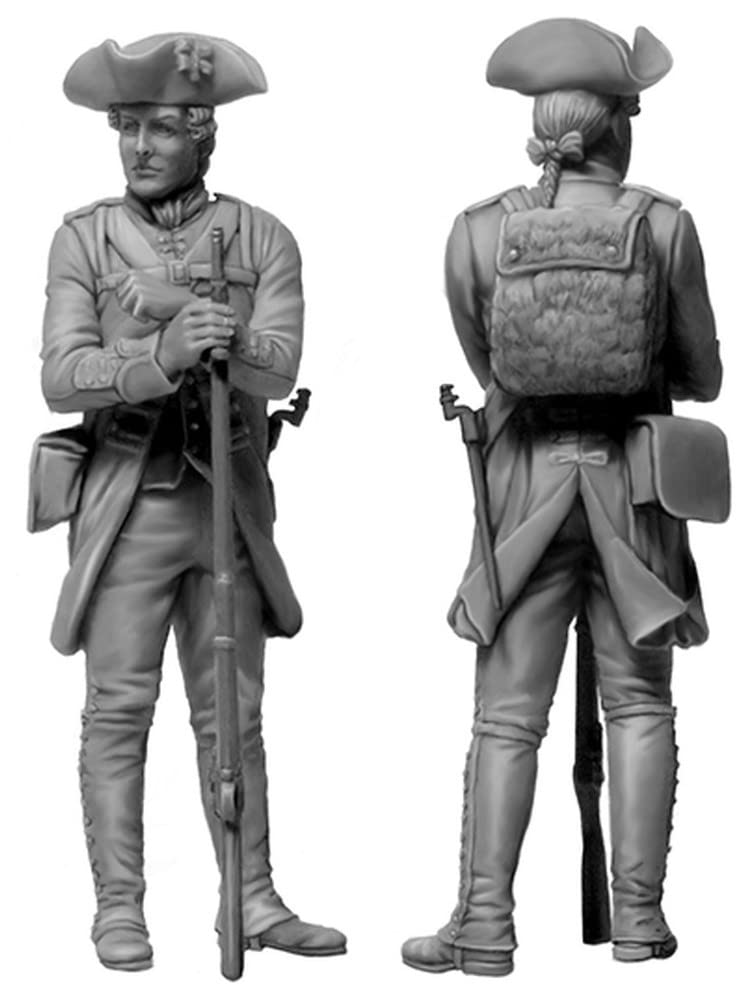 Master Box Indian War 3 Fur Trade British Native Hunters 18th Century Пластиковая модель MB35222 1/35 Солдаты, Американцы, № 4