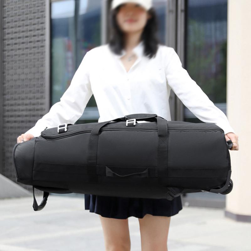 Портативная дорожная сумка, сумка-тележка, дорожная сумка на колесах для улицы, спортивная сумка, сумка для хранения одежды, большой рюкзак на плечи