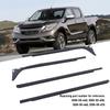 4Pcs Car Window Seal Strip Set Replacement for Mazda BT50 4 Doors 2012-2019 1D00-50-640 Rubber Weather Proof Supplies