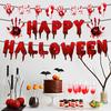 Halloween Halloween Banners Halloween Party Halloween Decorations Bloody Party Decorations Dark Style 1 Set