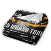 ATEEZ 2025 Towards the Light Tour Throw Blanket for Couch  Soft Fuzzy Plush Blanket Multiple Sizes Bedspreads for All Seasons