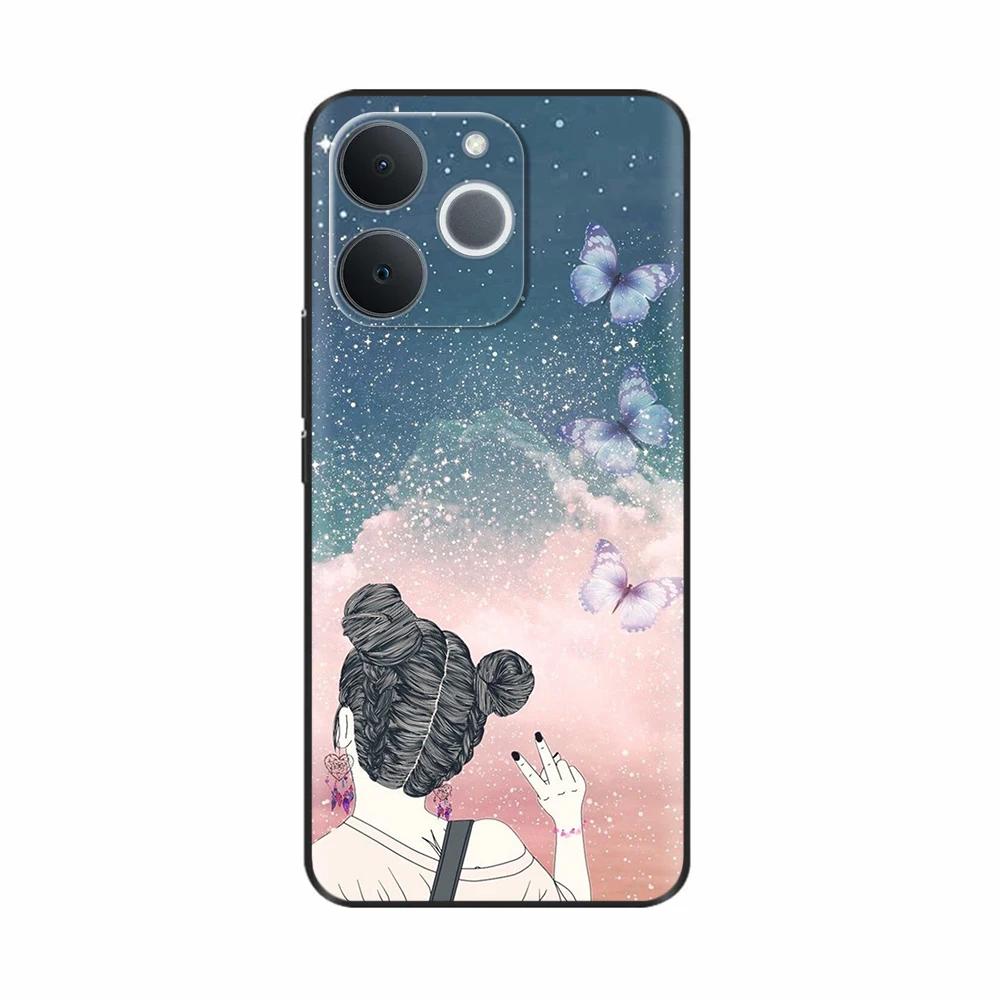 Для Realme Note 70 4G Чехол Популярные Расписные Мягкие Силиконовые Чехлы для Телефона для Realme Note 70T 4G Задняя Крышка Narzo 80 Lite 4G Корпус